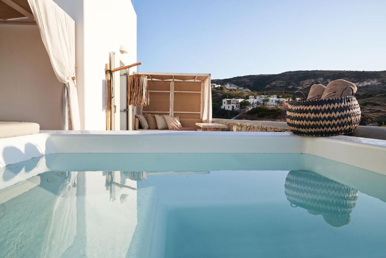 Volcano Luxury Suites Milos - Adults Only Paliochori ภายนอก รูปภาพ